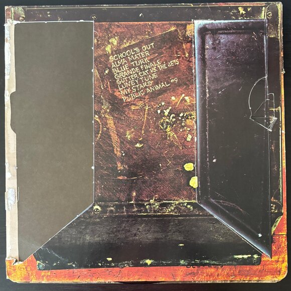 Alice Cooper – School's Out - 1972 Warner Bros. Hard Rock Vinyl LP Vinyl Record - Picture 2 of 2